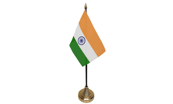 India Table Flags